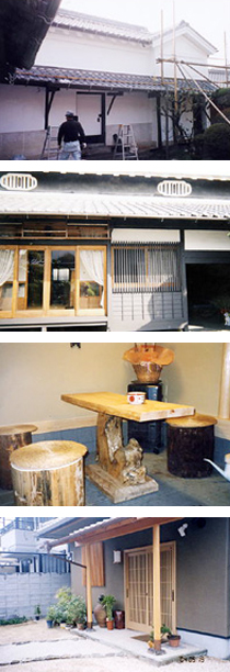 リフォーム施工の様子