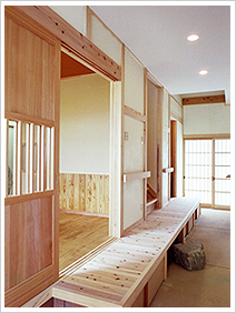 国産杉を用いたリフォーム事例